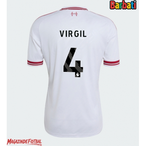 Liverpool Virgil van Dijk #4 Tricou Fotbal Replică 2026-27 Barbati Deplasare Liverpool Virgil van Dijk #4 Tricou Fotbal Replică 2026-27 Barbati Deplasare